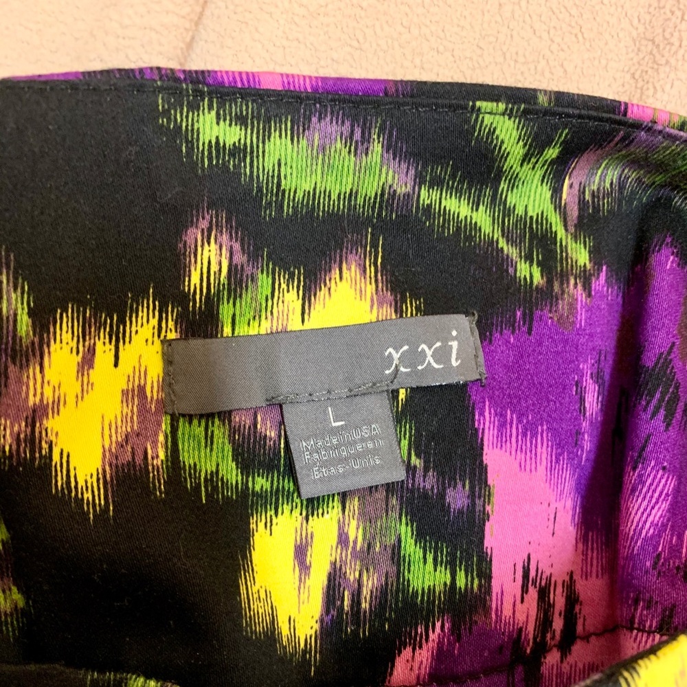Forever 21 Black Floral Tube Mini Skirt - Picture 5 of 6